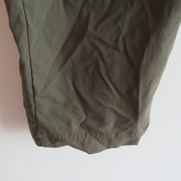 TITLE NINE Clamber Hiking Outdoor Pants in Khaki Green Gorpcore - Size US 12 - Picture 12 of 14